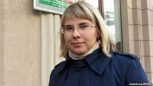 Вольга Кавалькова. Здымак «Радыё Свабода» Вольга Кавалькова. Здымак «Радыё Свабода»