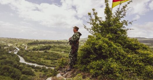 Эскалацыя на мяжы Грузіі: улады акупаванай РФ Паўднёвай Асеціі патрабуюць прыбраць блокпост