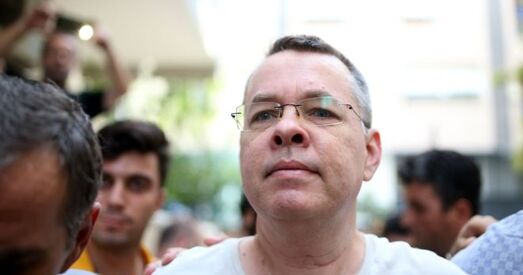 ЗША ўвялі санкцыі супраць Турцыі з-за справы пастара Брансана