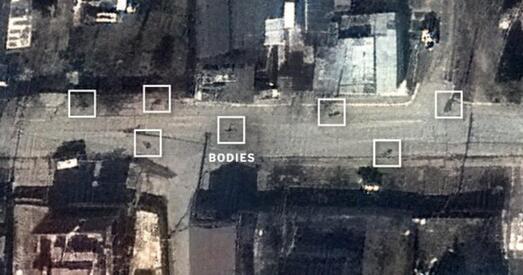 Буча: забойствы жыхароў пачаліся пры РФ