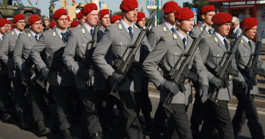 Нямецкая армія можа пачаць прымаць замежнікаў у свае шэрагі