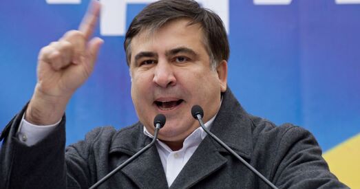 У Кіеве прайшоў мітынг прыхільнікаў Міхаіла Саакашвілі