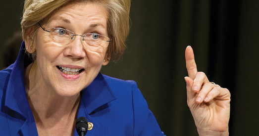 Дасье ў карыкатурах. Элізабэт Уорэн — першая прэзідэнтка ЗША?