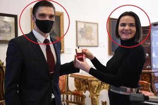 На фота Мікіта Забуга і Святлана Ціханоўская. Крыніца фота: tsikhanouskaya.org На фота Мікіта Забуга і Святлана Ціханоўская. Крыніца фота: tsikhanouskaya.org