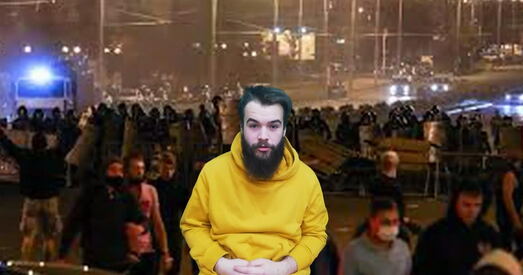 ГУБАЗіК апублікаваў відэа з затрыманым аўтарам твітар-акаўнта Gypsynkov