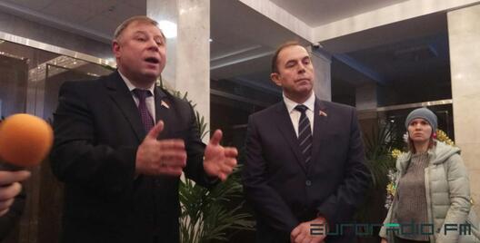 Дэпутаты Міхневіч і Чэкан / Павел Свярдлоў, Еўрарадыё Дэпутаты Міхневіч і Чэкан / Павел Свярдлоў, Еўрарадыё