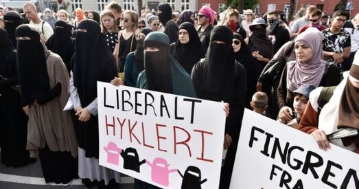 Данія: жанчыну аштрафавалі за нашэнне нікаба