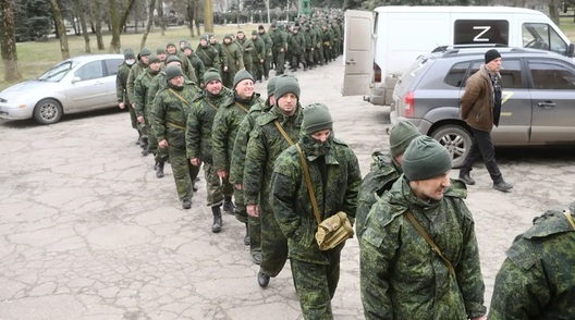 Мабілізацыя ў «ДНР». Фота: РІА «Новости» Мабілізацыя ў «ДНР». Фота: РІА «Новости»