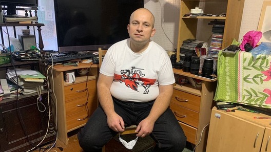 Аляксей Барысаў. Фота: Вольга Васільева, belsat.eu Аляксей Барысаў. Фота: Вольга Васільева, belsat.eu