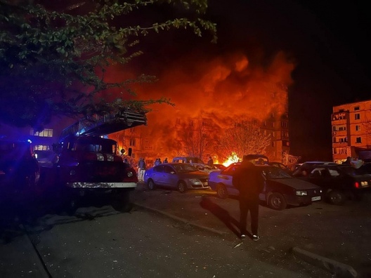 Умань. Разбураны расійскай ракетай дом. Фота з Facebook Кліменкі Умань. Разбураны расійскай ракетай дом. Фота з Facebook Кліменкі