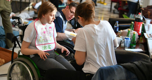 Трэці дзень у польскім Сейме пратэстуюць бацькі дзяцей-інвалідаў