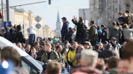 Антыкарупцыйны мітынг у Маскве. Ілюстрацыйны здымак Радыё Свабода Антыкарупцыйны мітынг у Маскве. Ілюстрацыйны здымак Радыё Свабода