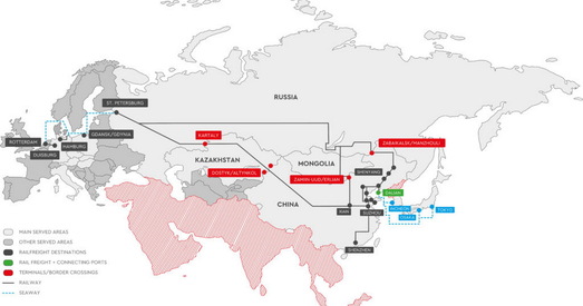 Аператар FELB запусціў мульцімадальны сервіс Кітай — Еўропа ў абыход Беларусі