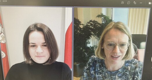 Святлана Ціханоўская абмеркавала з МЗС Нарвегіі супрацоўніцтва Yara з «Беларуськаліем»