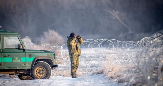 З Ірака, Емена, Афганістана, Гвінеі. 46 чалавек спрабавалі нелегальна трапіць у Польшчу