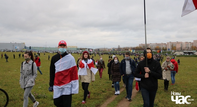 Хапун на Дзяды ля Курапатаў (фота) Хапун на Дзяды ля Курапатаў (фота)