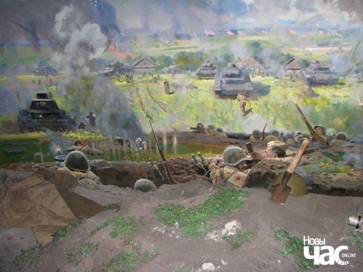 Бой пад Заслаўем (Музей ВАВ у Мінску) Бой пад Заслаўем (Музей ВАВ у Мінску)