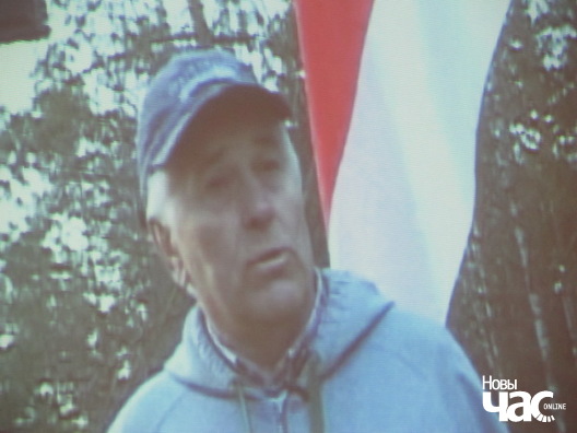 Кадр з фільма “Я — голас Курапатаў” Кадр з фільма “Я — голас Курапатаў”