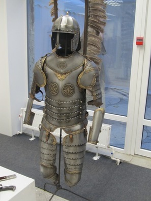 Юрый Гудзіновіч. Даспехі гусара Юрый Гудзіновіч. Даспехі гусара