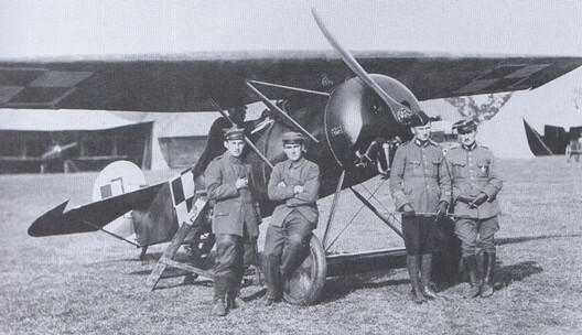 Польскі самалёт на аэрадроме Кісялевічы пад Бабруйскам Польскі самалёт на аэрадроме Кісялевічы пад Бабруйскам