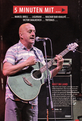 Вокладка часопіса 5 Minuten Mit Вокладка часопіса 5 Minuten Mit