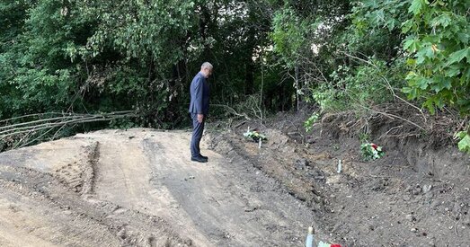 Знішчана яшчэ аднаго пахаванне польскіх салдат