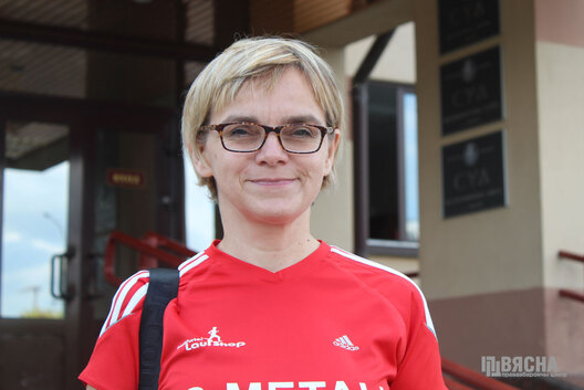 Лідар прафсаюза IG Metall (Германія), назіральнік глабальнага саюза IndustriALL Габрыэла Ібром. Фота: ПЦ "Вясна". Лідар прафсаюза IG Metall (Германія), назіральнік глабальнага саюза IndustriALL Габрыэла Ібром. Фота: ПЦ "Вясна".