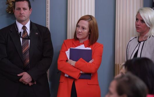 Спікер Белага дома Джэн Псакі. Фота: Getty Images Спікер Белага дома Джэн Псакі. Фота: Getty Images