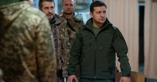 Зяленскі пацвердзіў усталяванне кантролю над Ліманам