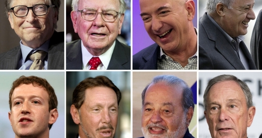 У рэйтынгу мільярдэраў ад Bloomberg беларусы адсутнічаюць