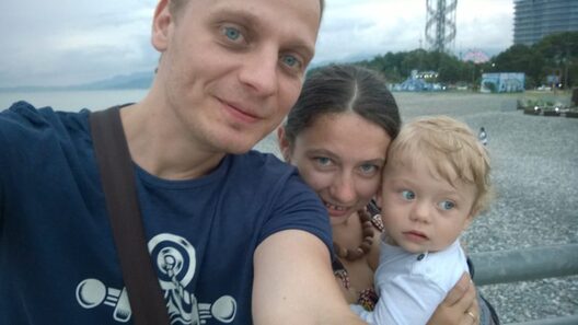 Юлія Сівец і Мікола Бянько з сынам Юлія Сівец і Мікола Бянько з сынам