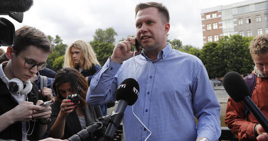 Кіраўніку маскоўскага штаба Навальнага разбілі галаву металічнай трубой