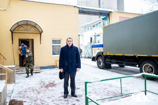 Павал Севярынец каля Валадаркі. Фота: Павел Хадзінскі Павал Севярынец каля Валадаркі. Фота: Павел Хадзінскі