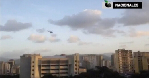 Вярхоўны суд Венесуэлы абстралялі з верталёта