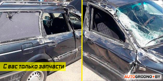 Так выглядае аўто, у якім ехала 5-гадовая дзяўчынка Так выглядае аўто, у якім ехала 5-гадовая дзяўчынка