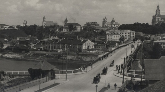 Від на мост праз Нёман. Гродна, 1938 год Від на мост праз Нёман. Гродна, 1938 год