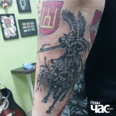 Гусар на руцэ Віталя Гусар на руцэ Віталя