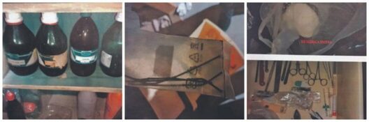 Рэчы, якія знайшла паліцыя ў кватэры Арміна Алібашыча Рэчы, якія знайшла паліцыя ў кватэры Арміна Алібашыча