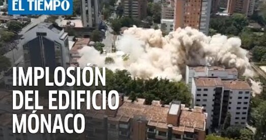 У Калумбіі ўрачыста ўзарвалі асабняк наркабарона Пабла Эксабара (відэа)