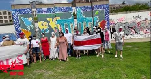 «Вольны хор» павіншаваў Сяргея Ціханоўскага з Днём народзінаў (відэа)