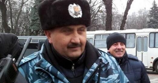 Камандзір кіеўскага «Беркута» разганяў мітынг у Маскве