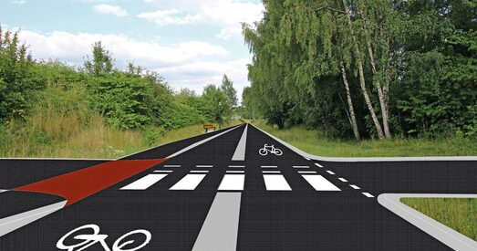 У Польшчы адкрылі першую аўтастраду для ровараў