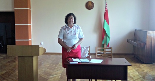 Алена Анісім сустрэлася з сябрамі слуцкай філіі ТБМ