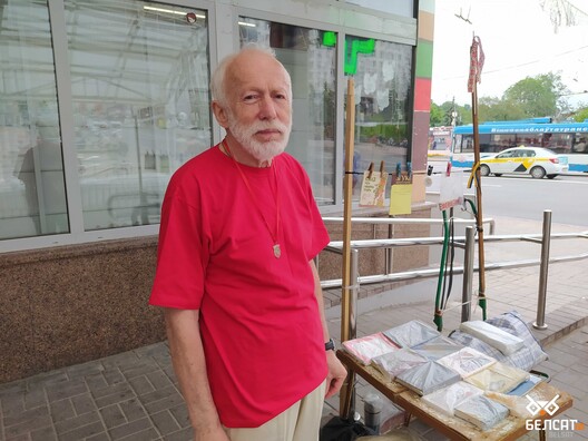 Віцебскі актывіст Барыс Хамайда. Фота: «Белсат» Віцебскі актывіст Барыс Хамайда. Фота: «Белсат»
