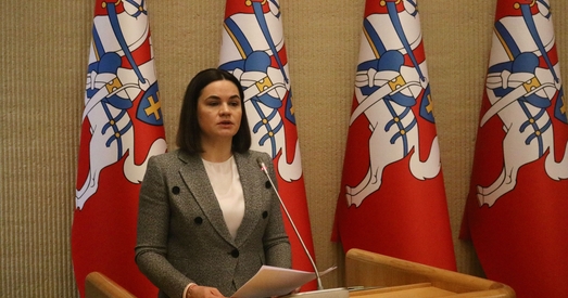 Што казала Святлана Ціханоўская і яе дарадцы на канферэнцыі Каліноўскага ў Літве?