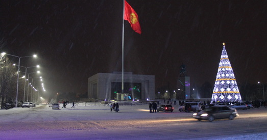 Кыргызстан. У Новы год без пляўкоў