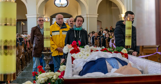 Развітанне з Шушкевічам (фотарэпартаж)