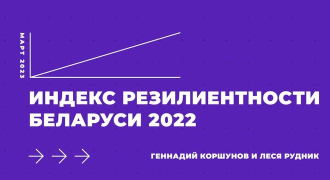 Стагнацыя змянілася крызісам. Як эксперты ацанілі індэкс рэзіліентнасці Беларусі? Індэкс рэзіліентнасці Беларусі — горш стала ва ўсіх сферах