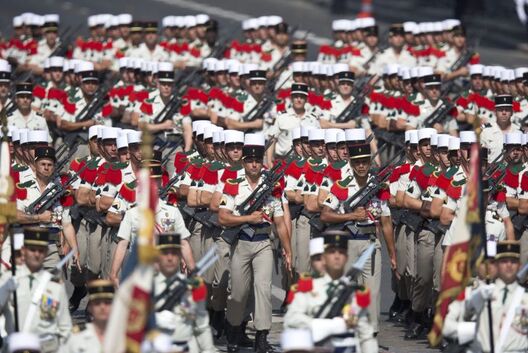 Французскі замежны легіён. Фота 24.sapo.pt Французскі замежны легіён. Фота 24.sapo.pt
