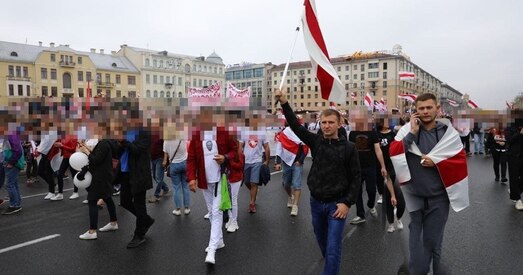 За ўдзел у пратэстах затрымалі двух сяброў